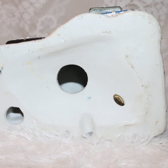 Christmas Village Toy Shop w/hole in base for light hand-painted beautiful - Picture 7 of 7